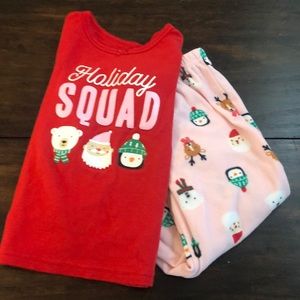 Toddler Girls Christmas Pajamas
